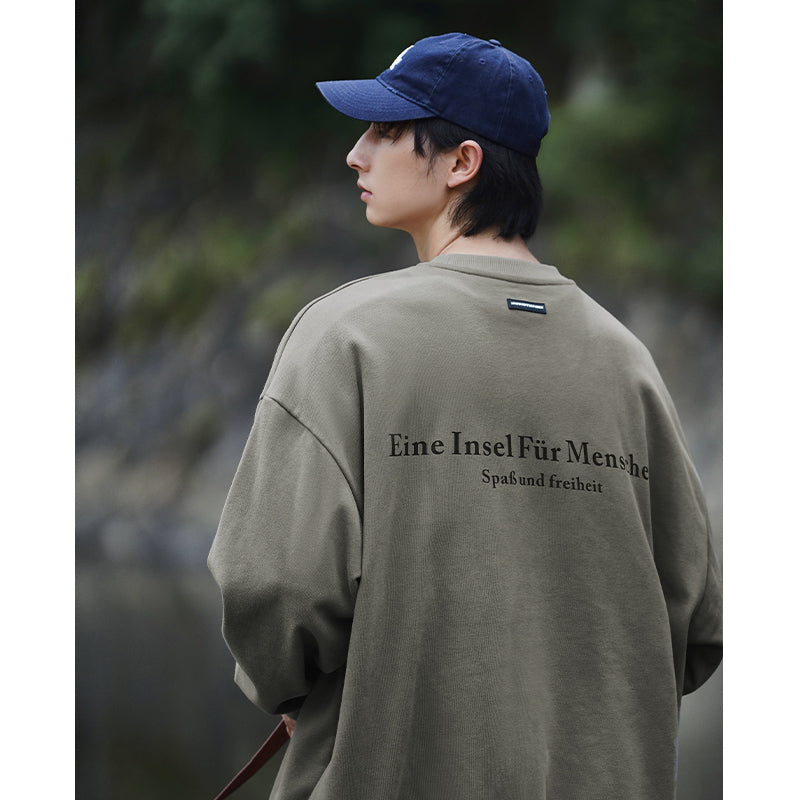 OG礦工圓領重磅休閒長袖T-Shirt