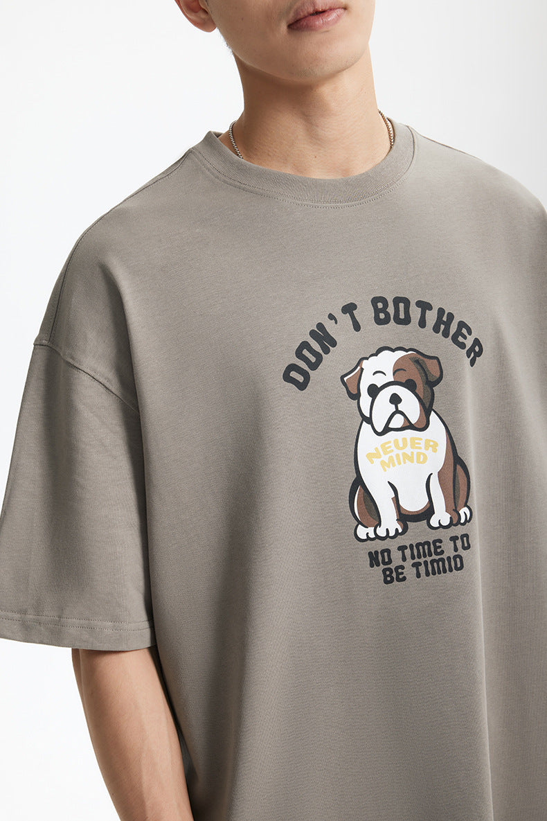 法鬥趣味印花短袖T-SHIRT(3色)