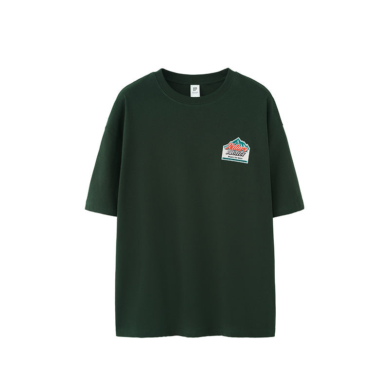 2025SS山系厚板印花短袖T-SHIRT(2色)