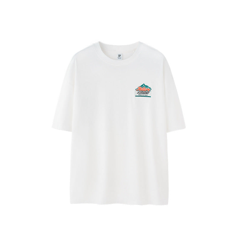 2025SS山系厚板印花短袖T-SHIRT(2色)