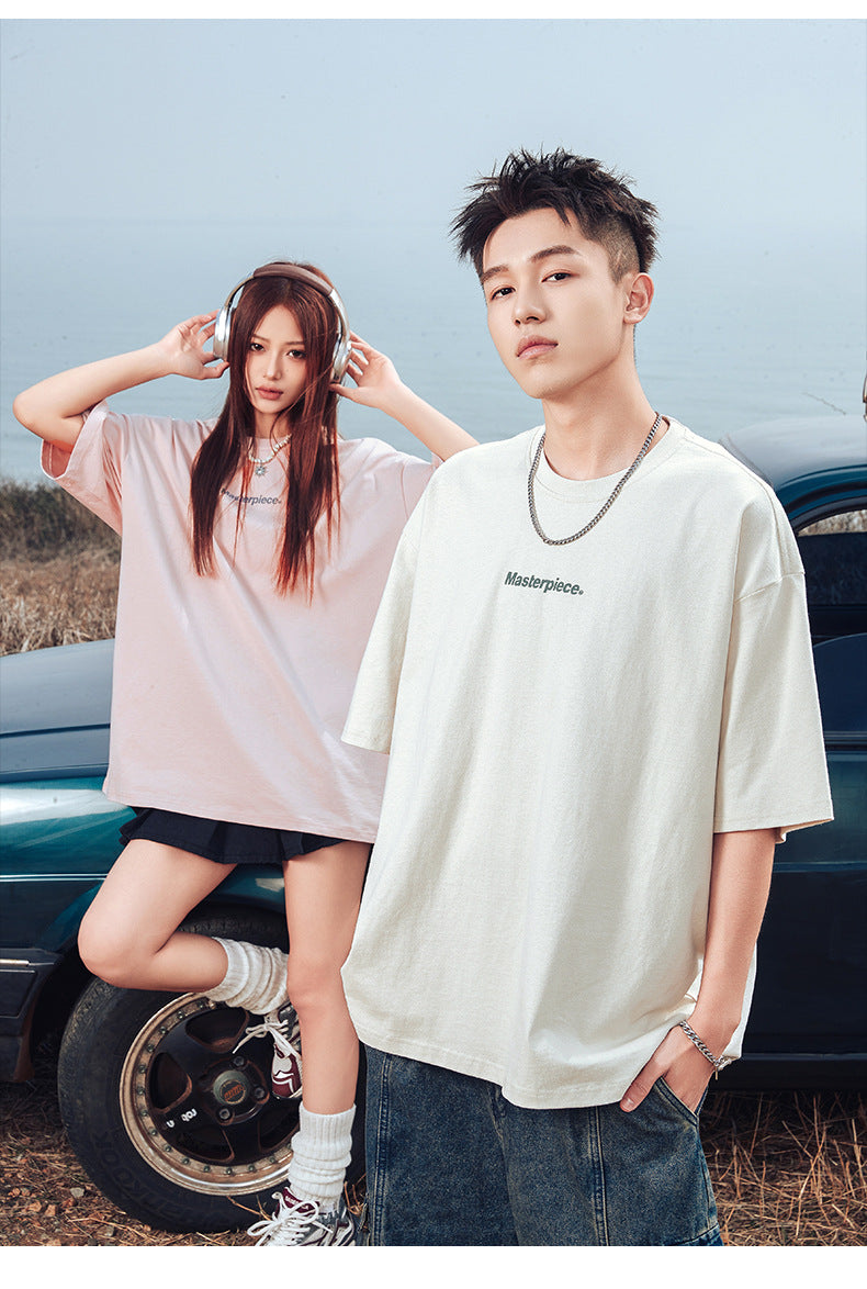 Masterpiece圓領寬鬆短袖T-Shirt