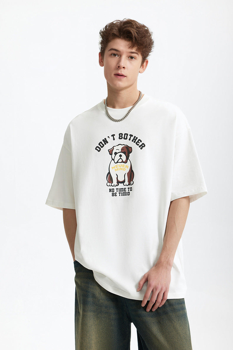 法鬥趣味印花短袖T-SHIRT(3色)