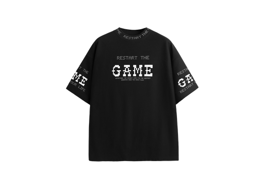 GAME數碼發泡印花斜紋短袖T-Shirt