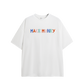 MAKE MONEY紋理刺繡美式西岸短袖T-Shirt(2色)