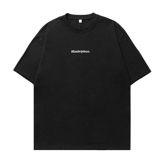 Masterpiece圓領寬鬆大尺碼短袖T-Shirt