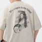 哥德字母印花短袖T-Shirt(3色)