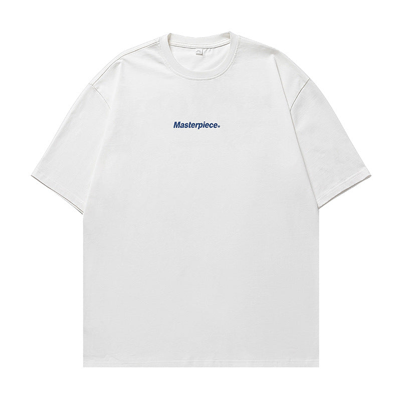 Masterpiece圓領寬鬆大尺碼短袖T-Shirt