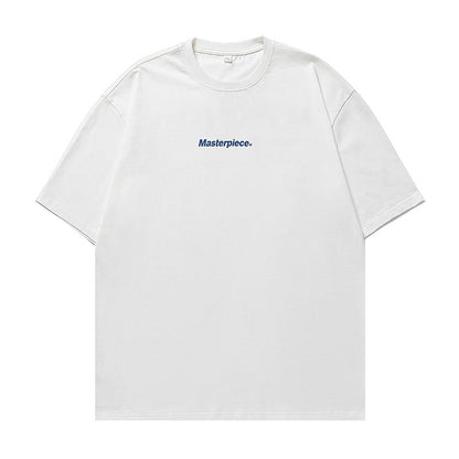 Masterpiece圓領寬鬆短袖T-Shirt