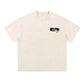 破碎肌理字母印花短袖T-Shirt(3色)