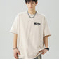 破碎肌理字母印花短袖T-Shirt(3色)